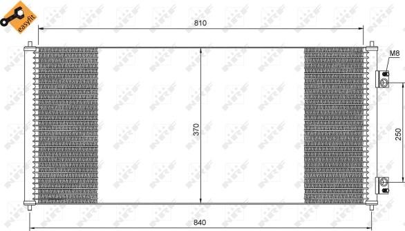 Wilmink Group WG2161057 - Кондензатор, климатизация vvparts.bg