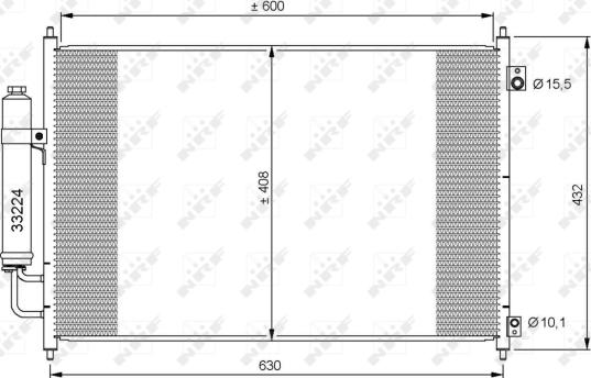 Wilmink Group WG2161158 - Кондензатор, климатизация vvparts.bg