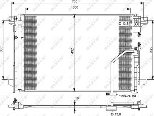 Wilmink Group WG2161111 - Кондензатор, климатизация vvparts.bg