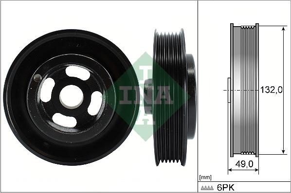 Wilmink Group WG2101392 - Ремъчна шайба, колянов вал vvparts.bg