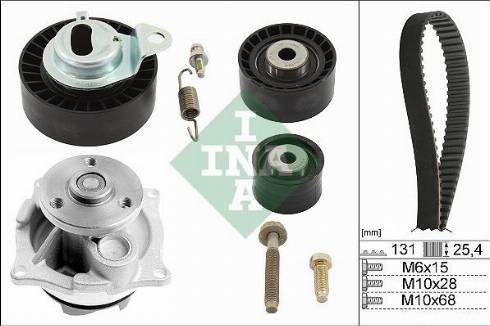 Wilmink Group WG2112181 - Водна помпа+ к-кт ангренажен ремък vvparts.bg