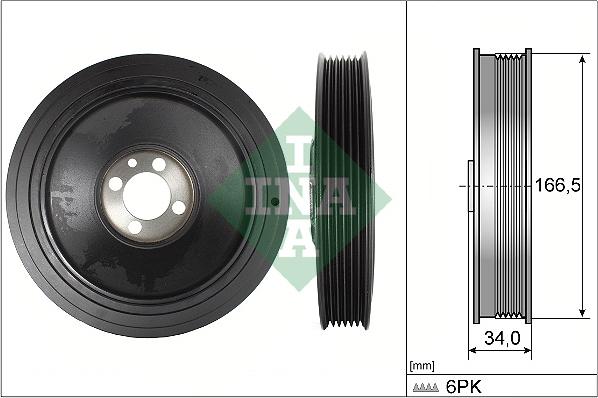 Wilmink Group WG2112211 - Ремъчна шайба, колянов вал vvparts.bg