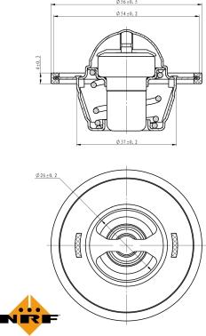 Wilmink Group WG2184646 - Термостат, охладителна течност vvparts.bg