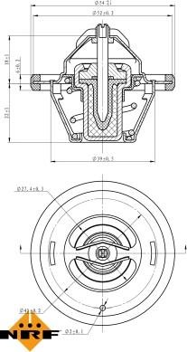 Wilmink Group WG2184687 - Термостат, охладителна течност vvparts.bg