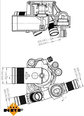 Wilmink Group WG2184674 - Термостат, охладителна течност vvparts.bg