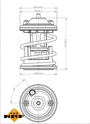 Wilmink Group WG2184817 - Термостат, охладителна течност vvparts.bg