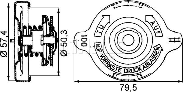 Wilmink Group WG2184219 - Капачка, радиатор vvparts.bg