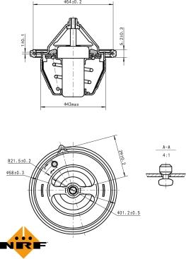 Wilmink Group WG2184798 - Термостат, охладителна течност vvparts.bg