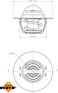 Wilmink Group WG2184747 - Термостат, охладителна течност vvparts.bg