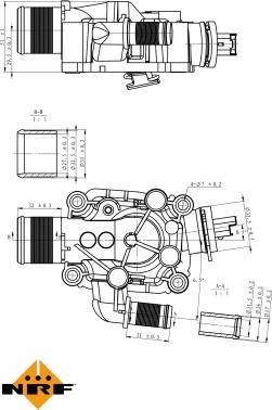 Wilmink Group WG2184702 - Термостат, охладителна течност vvparts.bg