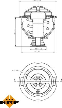 Wilmink Group WG2184711 - Термостат, охладителна течност vvparts.bg