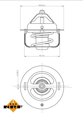 Wilmink Group WG2184739 - Термостат, охладителна течност vvparts.bg