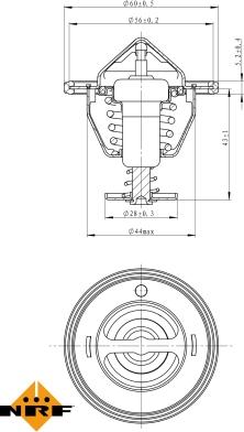 Wilmink Group WG2184727 - Термостат, охладителна течност vvparts.bg