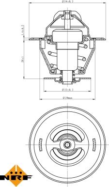 Wilmink Group WG2184771 - Термостат, охладителна течност vvparts.bg