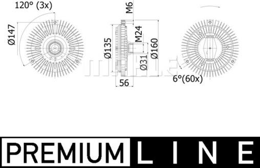 Wilmink Group WG2180502 - Съединител, вентилатор на радиатора vvparts.bg