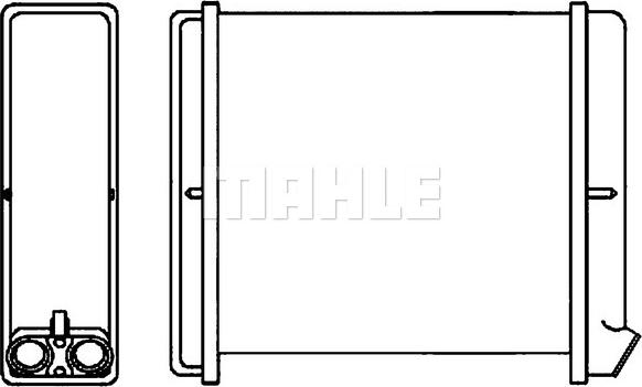 Wilmink Group WG2180044 - Топлообменник, отопление на вътрешното пространство vvparts.bg