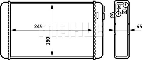 Wilmink Group WG2180025 - Топлообменник, отопление на вътрешното пространство vvparts.bg