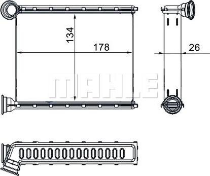 Wilmink Group WG2180147 - Топлообменник, отопление на вътрешното пространство vvparts.bg