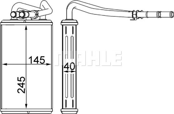 Wilmink Group WG2180106 - Топлообменник, отопление на вътрешното пространство vvparts.bg