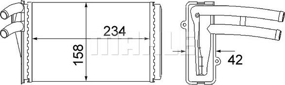 Wilmink Group WG2180171 - Топлообменник, отопление на вътрешното пространство vvparts.bg