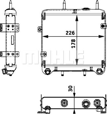 Wilmink Group WG2181184 - Маслен радиатор, двигателно масло vvparts.bg