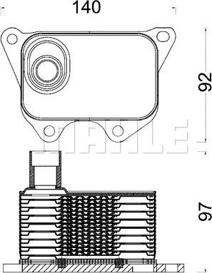 Wilmink Group WG2181131 - Маслен радиатор, двигателно масло vvparts.bg