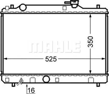 Wilmink Group WG2183956 - Радиатор, охлаждане на двигателя vvparts.bg