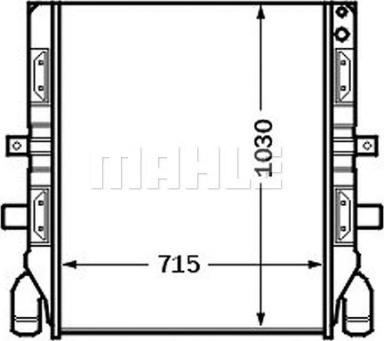 Wilmink Group WG2183972 - Радиатор, охлаждане на двигателя vvparts.bg