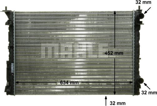 Wilmink Group WG2183449 - Радиатор, охлаждане на двигателя vvparts.bg