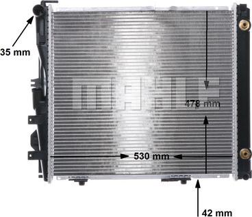 Wilmink Group WG2183415 - Радиатор, охлаждане на двигателя vvparts.bg