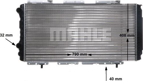 Wilmink Group WG2183489 - Радиатор, охлаждане на двигателя vvparts.bg