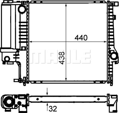 Wilmink Group WG2183481 - Радиатор, охлаждане на двигателя vvparts.bg