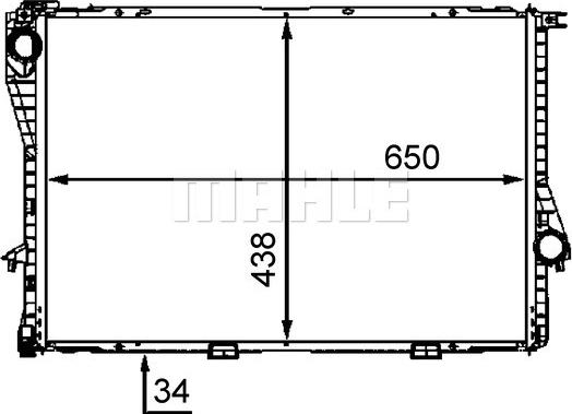 Wilmink Group WG2183427 - Радиатор, охлаждане на двигателя vvparts.bg