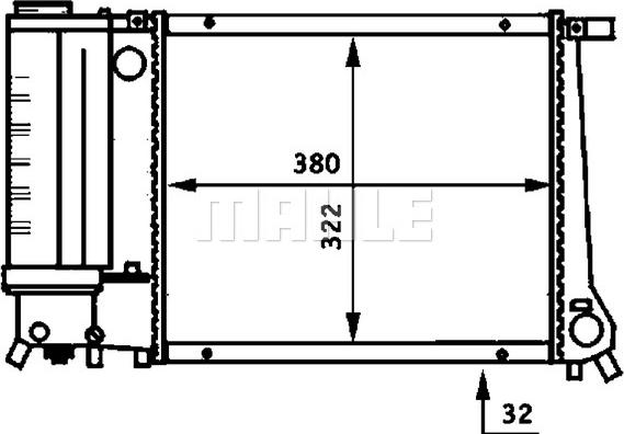 Wilmink Group WG2183662 - Радиатор, охлаждане на двигателя vvparts.bg