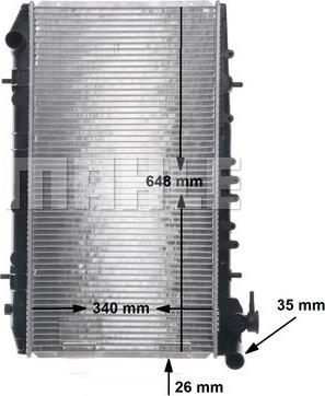 Wilmink Group WG2183609 - Радиатор, охлаждане на двигателя vvparts.bg