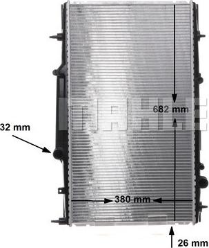 Wilmink Group WG2183685 - Радиатор, охлаждане на двигателя vvparts.bg