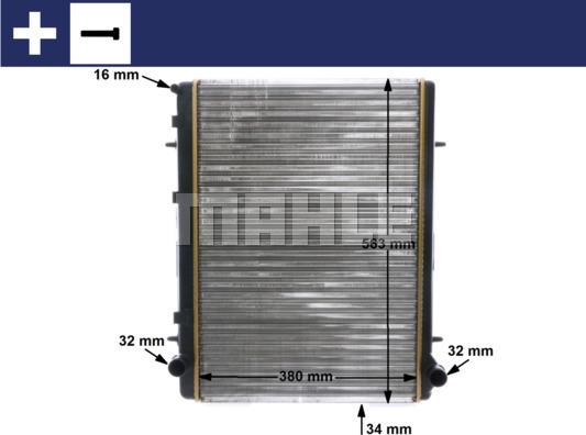 Wilmink Group WG2183050 - Радиатор, охлаждане на двигателя vvparts.bg