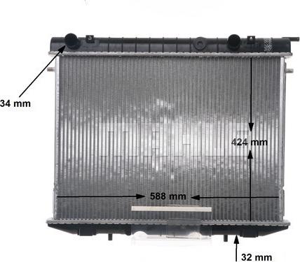 Wilmink Group WG2183069 - Радиатор, охлаждане на двигателя vvparts.bg