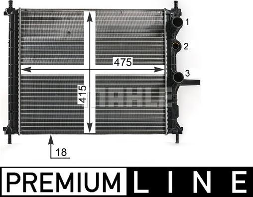 Wilmink Group WG2183003 - Радиатор, охлаждане на двигателя vvparts.bg