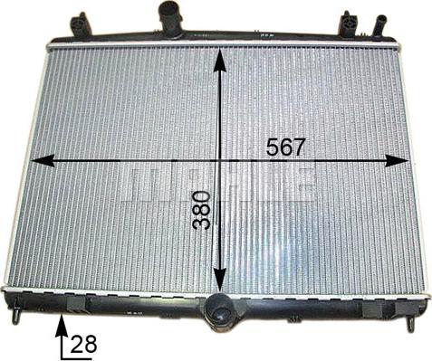 Wilmink Group WG2183113 - Радиатор, охлаждане на двигателя vvparts.bg