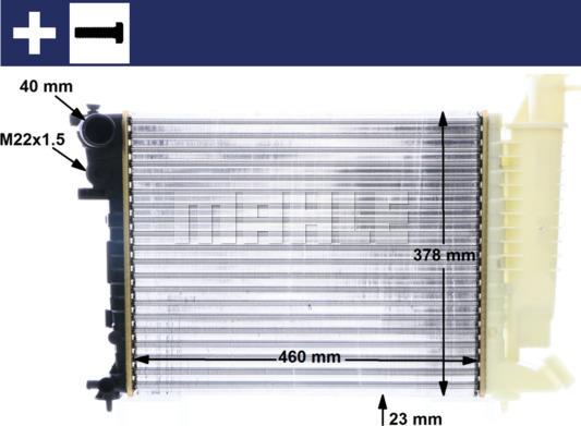 Wilmink Group WG2183171 - Радиатор, охлаждане на двигателя vvparts.bg