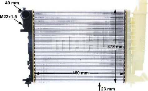 Wilmink Group WG2183171 - Радиатор, охлаждане на двигателя vvparts.bg