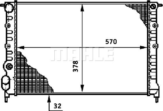 Wilmink Group WG2183846 - Радиатор, охлаждане на двигателя vvparts.bg