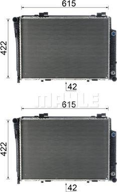 Wilmink Group WG2183339 - Радиатор, охлаждане на двигателя vvparts.bg