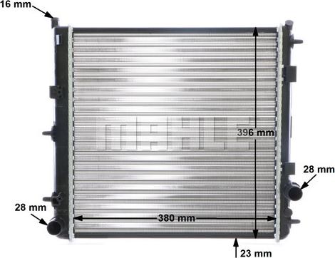 Wilmink Group WG2183748 - Радиатор, охлаждане на двигателя vvparts.bg