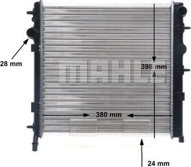 Wilmink Group WG2183747 - Радиатор, охлаждане на двигателя vvparts.bg