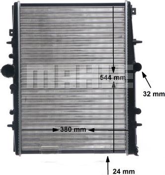 Wilmink Group WG2183703 - Радиатор, охлаждане на двигателя vvparts.bg