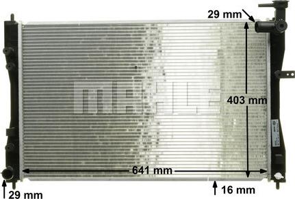 Wilmink Group WG2182911 - Радиатор, охлаждане на двигателя vvparts.bg