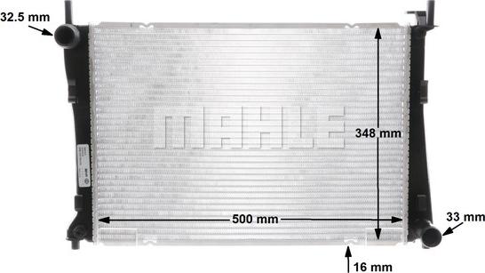 Wilmink Group WG2182565 - Радиатор, охлаждане на двигателя vvparts.bg