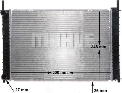 Wilmink Group WG2182566 - Радиатор, охлаждане на двигателя vvparts.bg